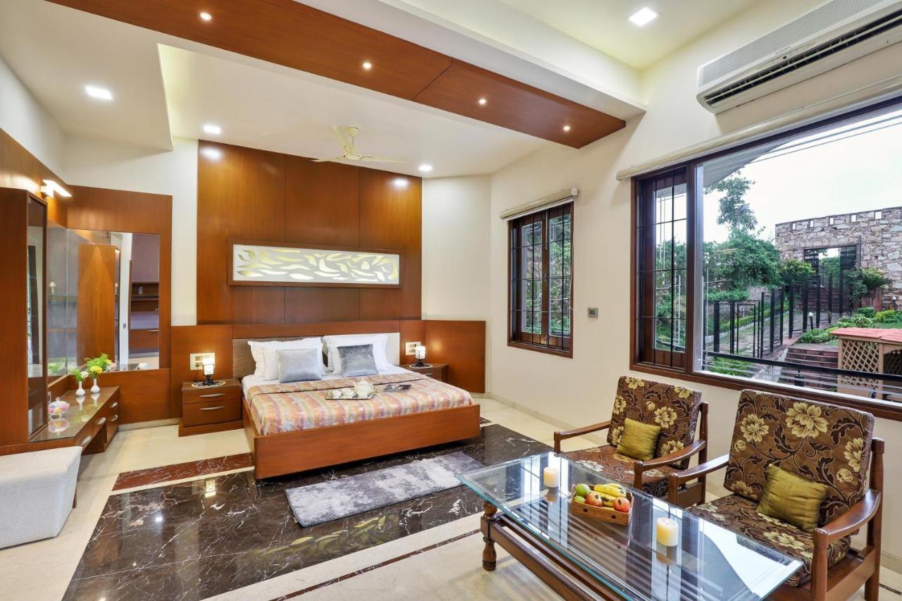 Stayvista'S Prakriti Farms With Outdoor Pool, Complimentary Breakfast And Hi-Tea Udaipur Extérieur photo